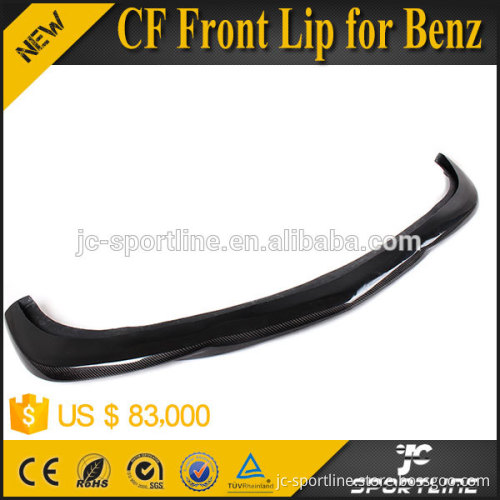 JC Sportline Carbon Fiber Front Lip for Mercedes W204 C-Class LCI Sport 2012 2013